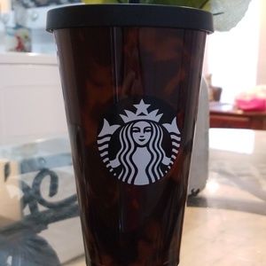New Starbucks Tortoiseshell 16 oz tumbler